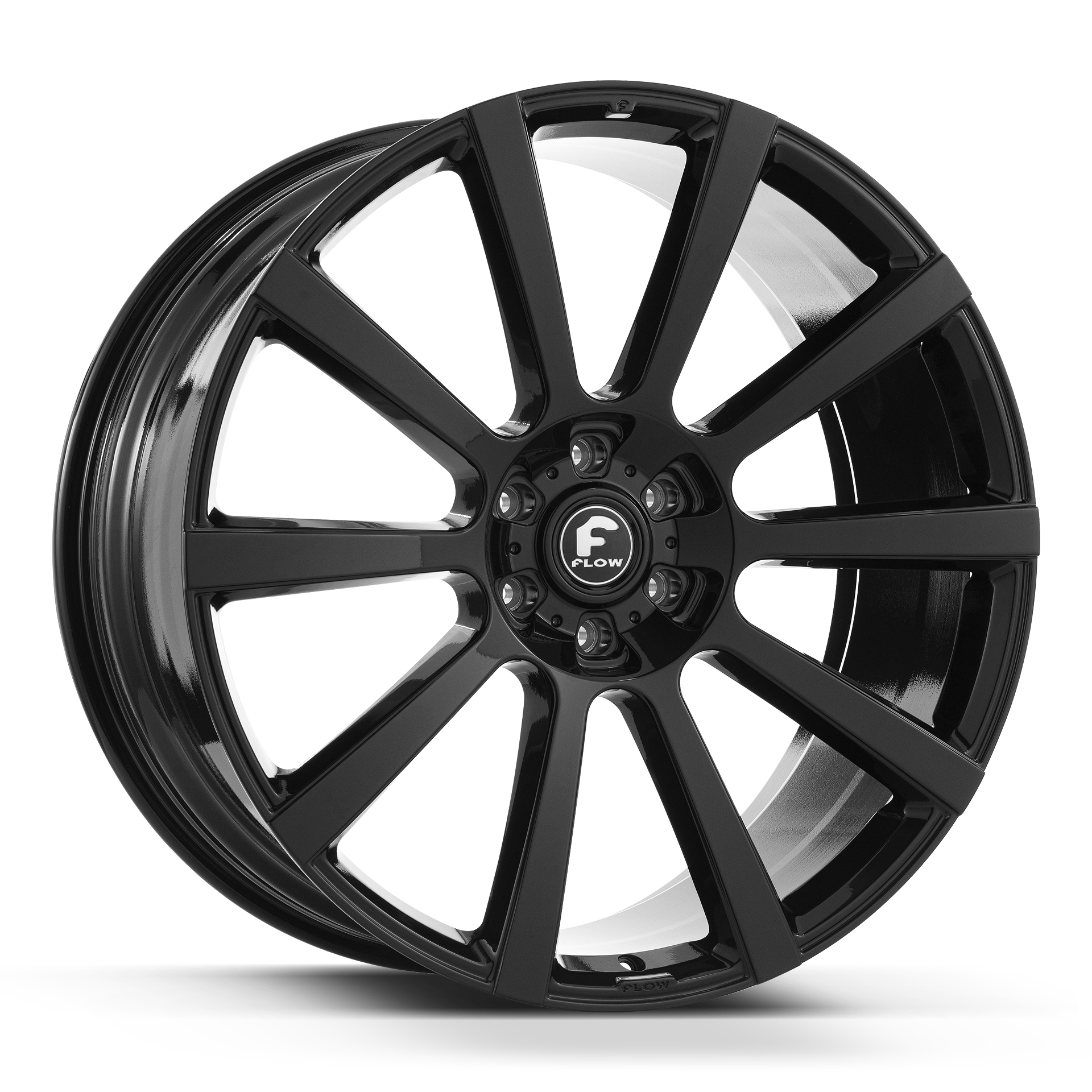 26x10 +25 6x139.7 Forgiato Flow 003 Gloss Black - Wheels | Rims