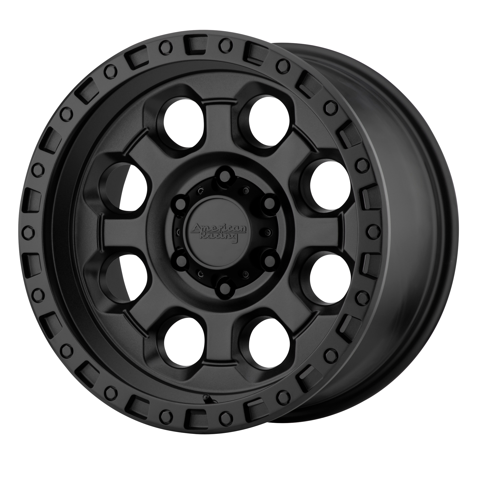 American Racing AR201 17X9 -12 8X170/8X6.7 Cast Iron Black