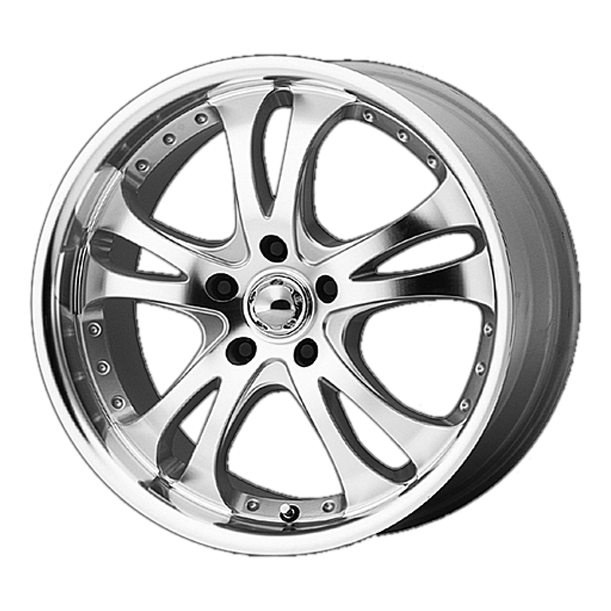 American Racing AR383 CASINO 16X7 42 5X114.3/5X4.5 Silver Machined