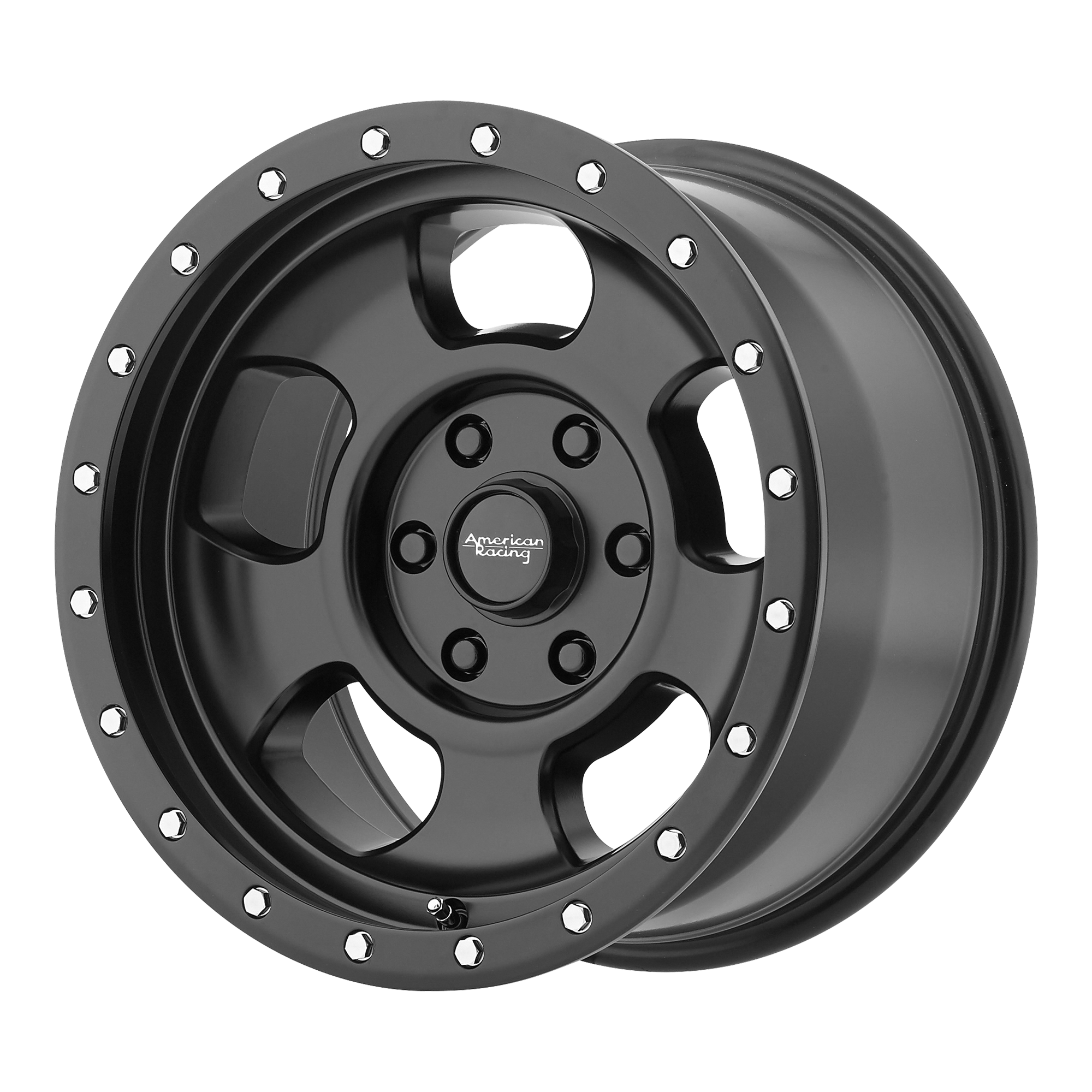 American Racing AR969 ANSEN OFFROAD 16X8 0 5X139.7/5X5.5 Satin Black
