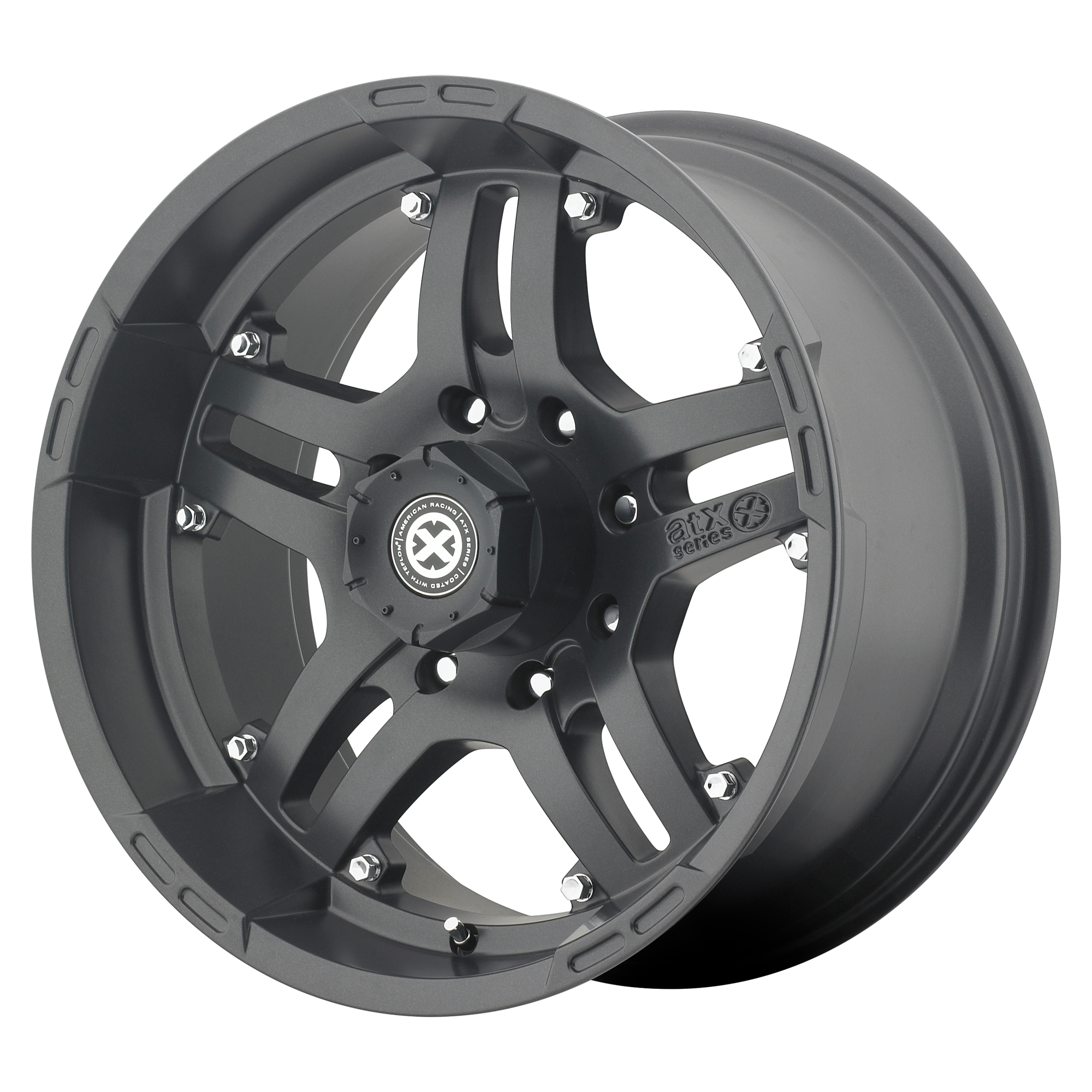 ATX Series AX181 ARTILLERY 16X9 -12 5X135/5X135 Textured Black
