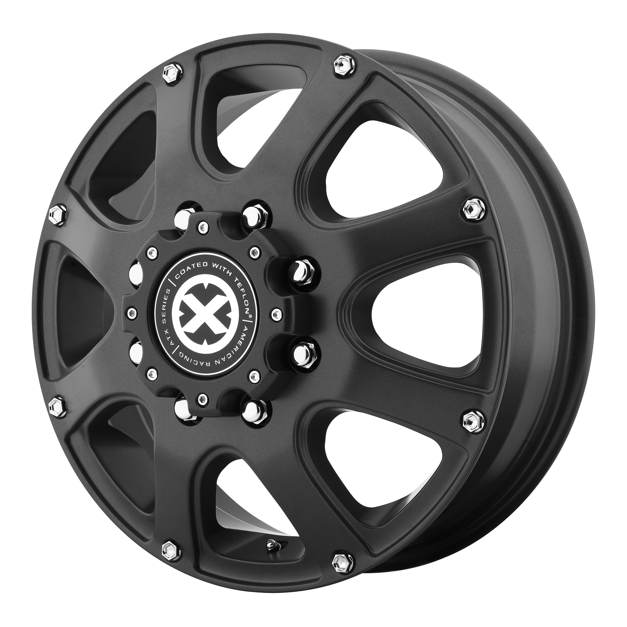 ATX Series AX189 LEDGE DUALLY 16X6 111 8X170/8X6.7 Cast Iron Black