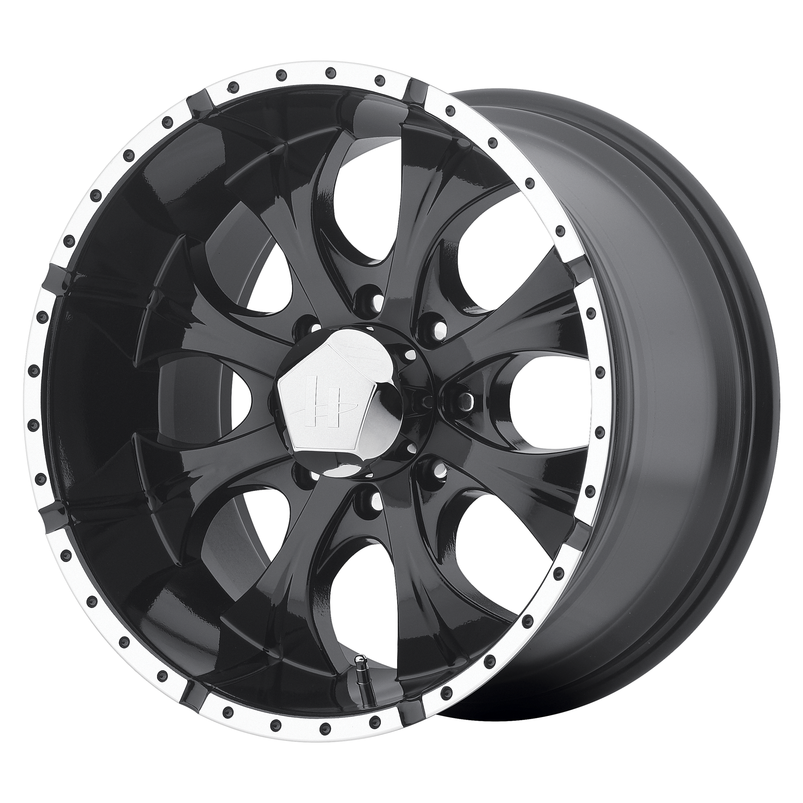 Helo HE791 MAXX 16X8 0 5X114.3/5X4.5 Gloss Black Machined