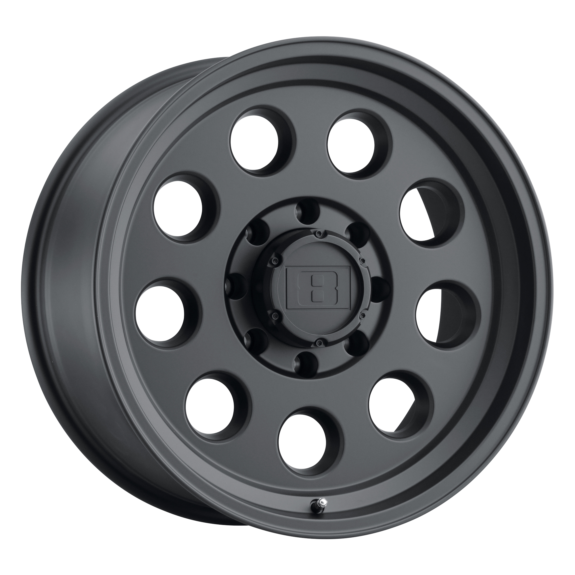 Level 8 HAULER 20X9 0 8X170/8X6.7 MATTE BLACK
