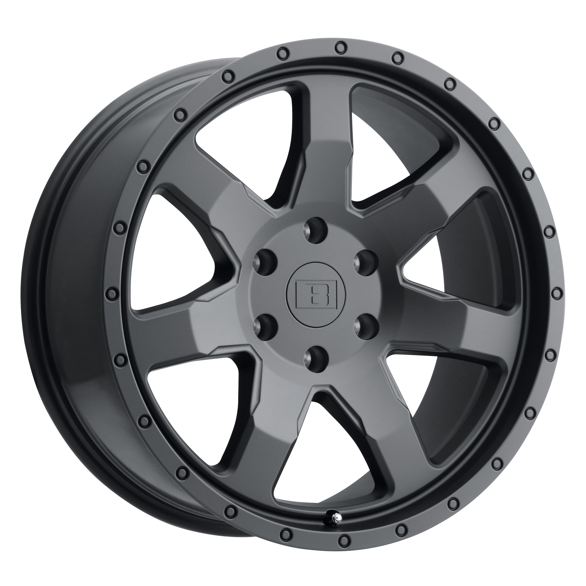 Level 8 SLAM 20X9 9 6X139.7/6X5.5 MATTE BLACK