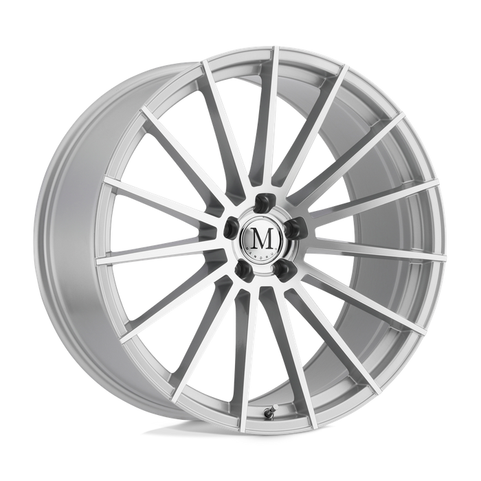 Mandrus STIRLING 19X8.5 42 5X112/5X112 SILVER W/ MIRROR CUT FACE