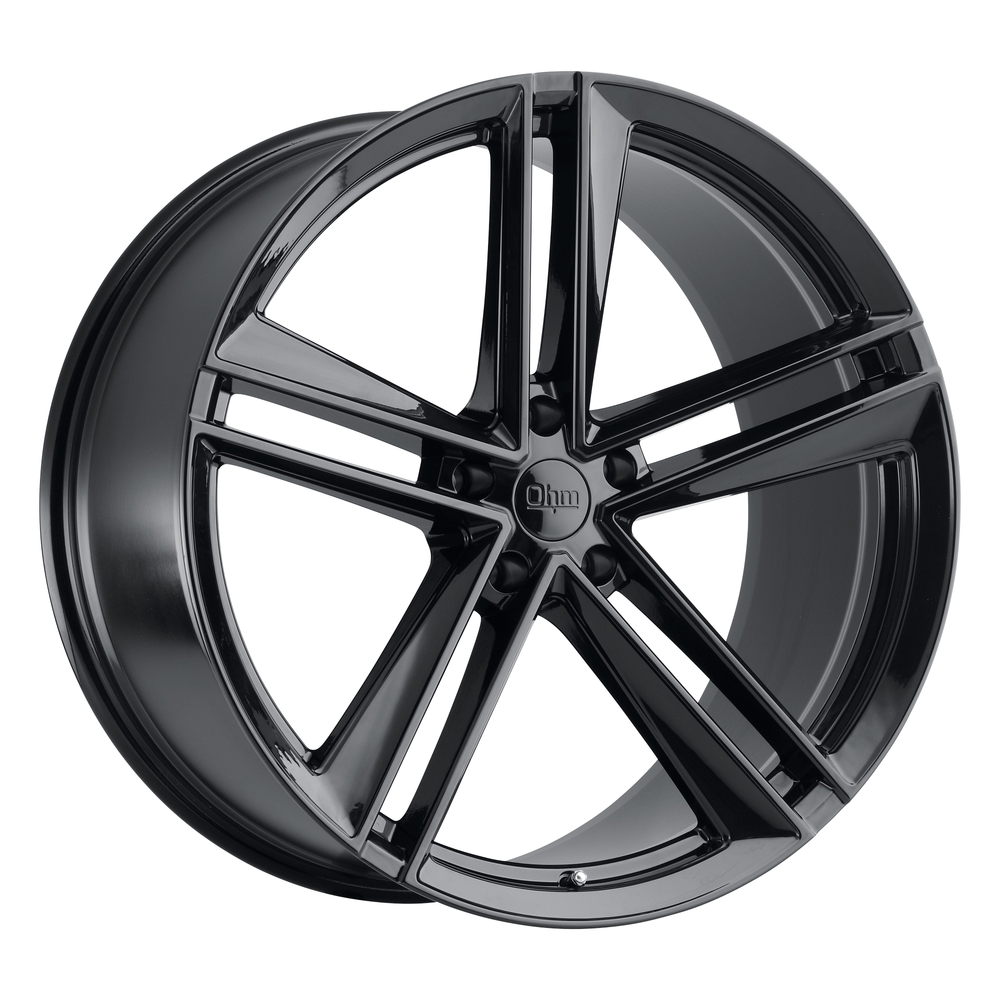 OHM LIGHTNING 21X10.5 40 5X120/5X4.72 GLOSS BLACK