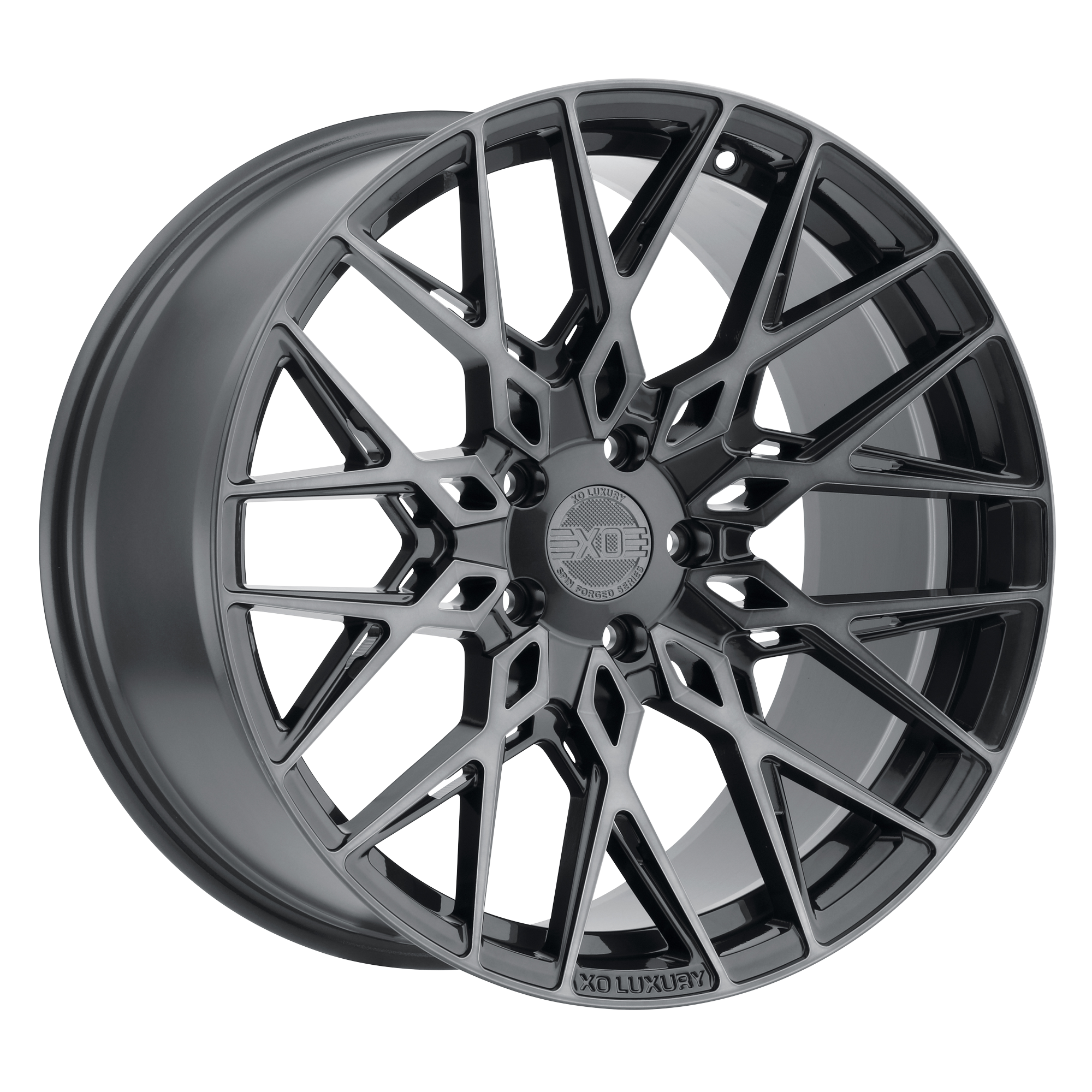XO PHOENIX 20X9 30 5X120/5X120 GUNMETAL W/ BRUSHED GUNMETAL FACE