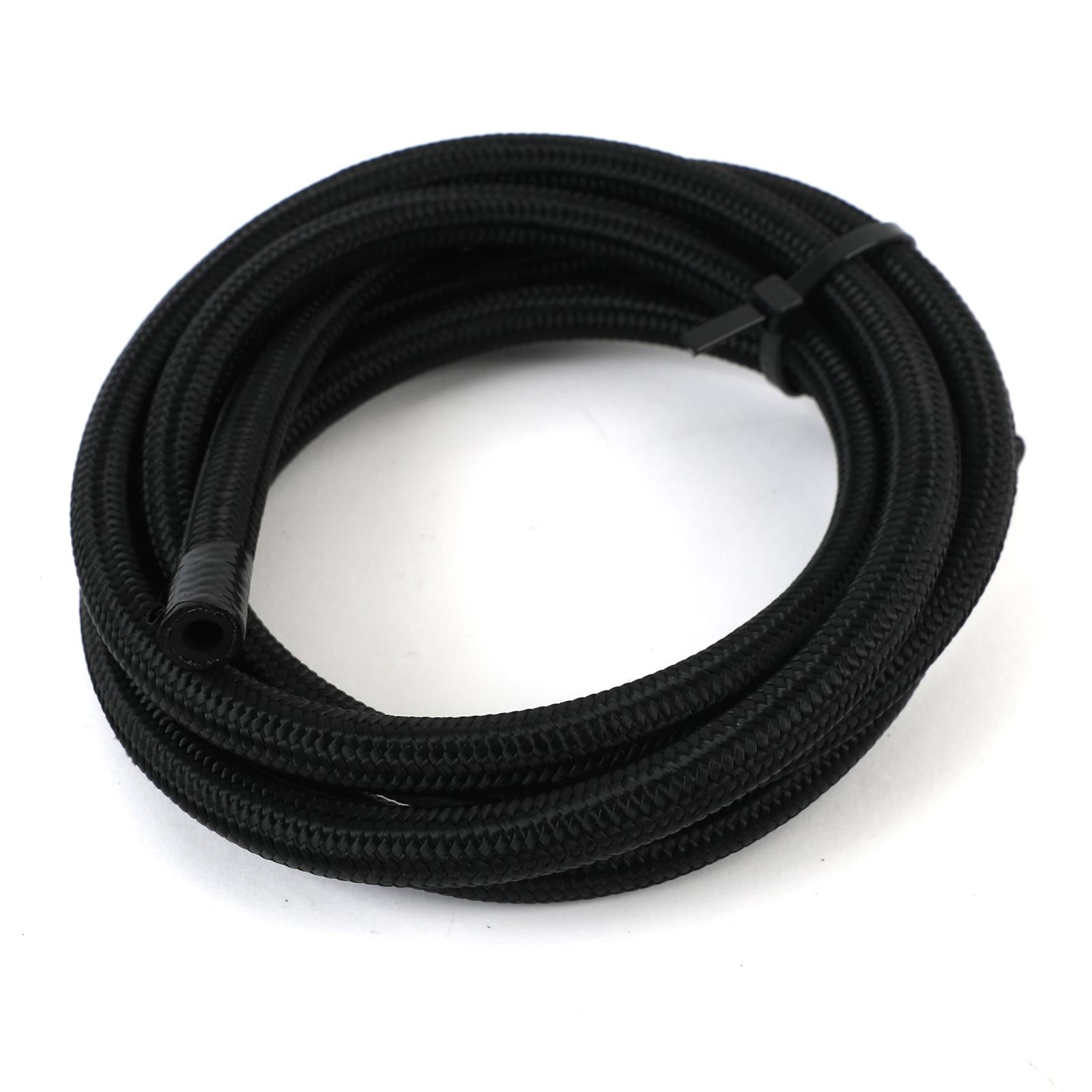 Redhorse Performance 230 Series Black Nylon Braided Hose -4 AN 6 ft. 230-04-6
