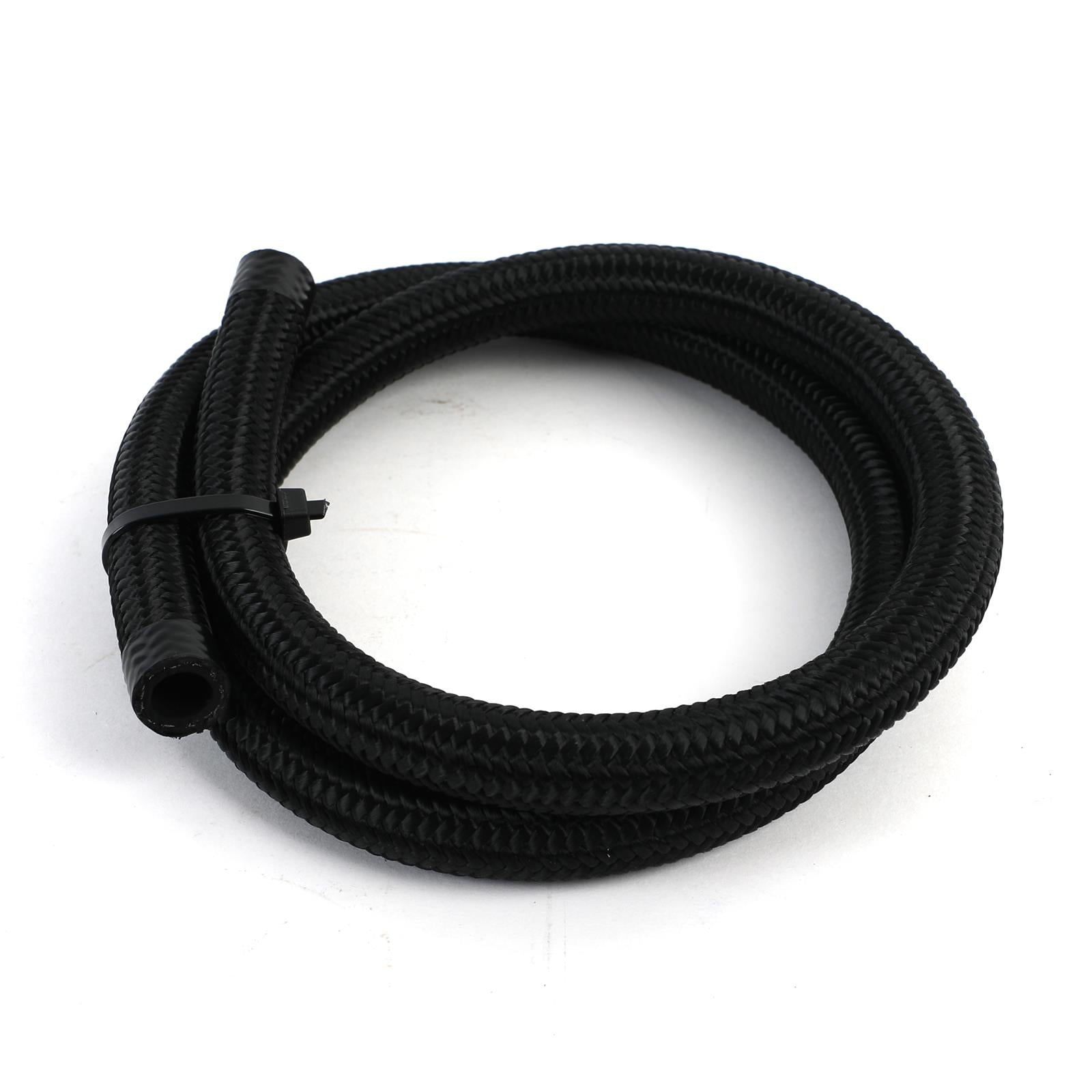 Redhorse Performance 230 Series Black Nylon Braided Hose -8 AN 3 ft. 230-08-3