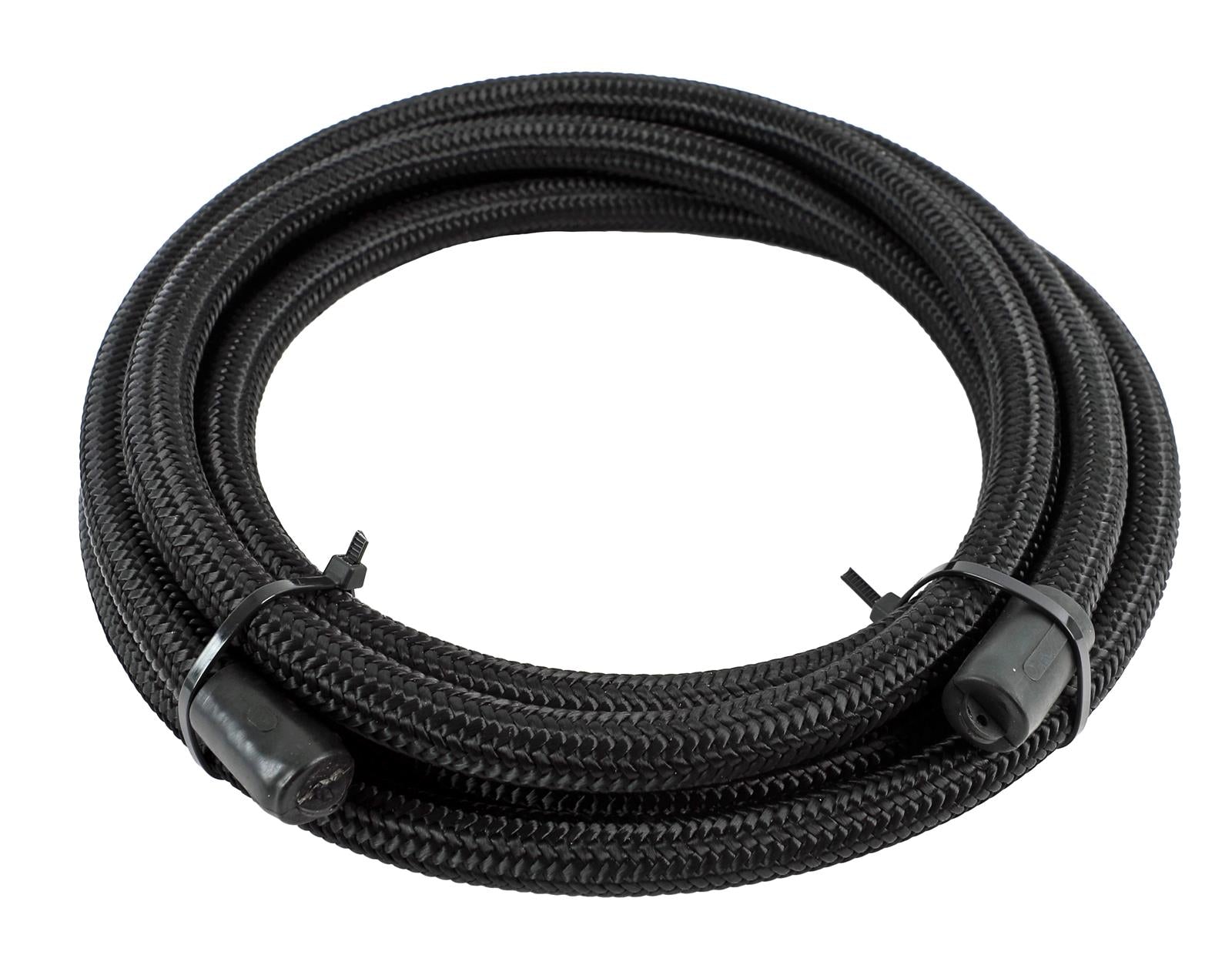 Redhorse Performance 235 Series Black Nylon Braided Hose -6 AN 10 ft. 235-06-10