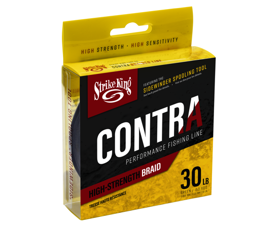 Strike King Contra Braid 150yd/30lb Green