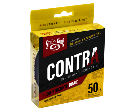 Strike King Contra Braid 150yd/50lb Green