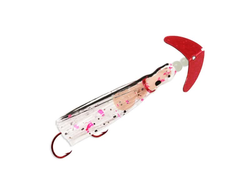 Cha Cha® 1.5 Kokanee Size 4 Hot Pink Sparkle/Pink/Black UV Glow