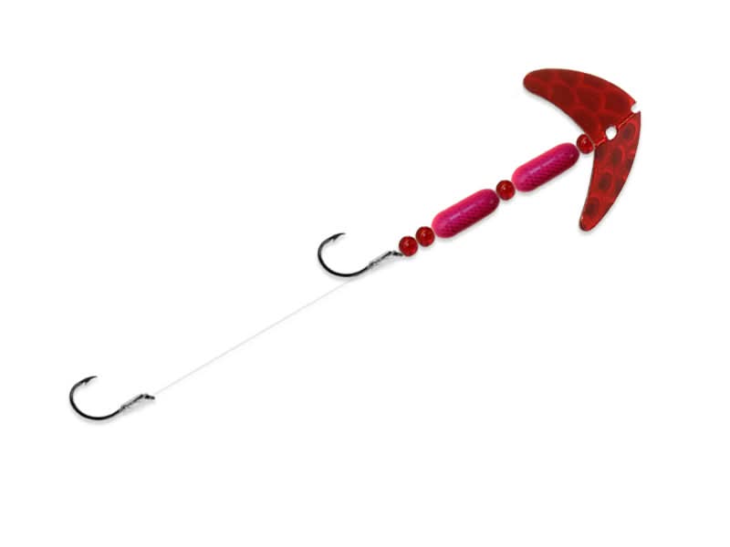 Cha Cha® Crawler Size 4 Red Scale/Pink Purple Scale