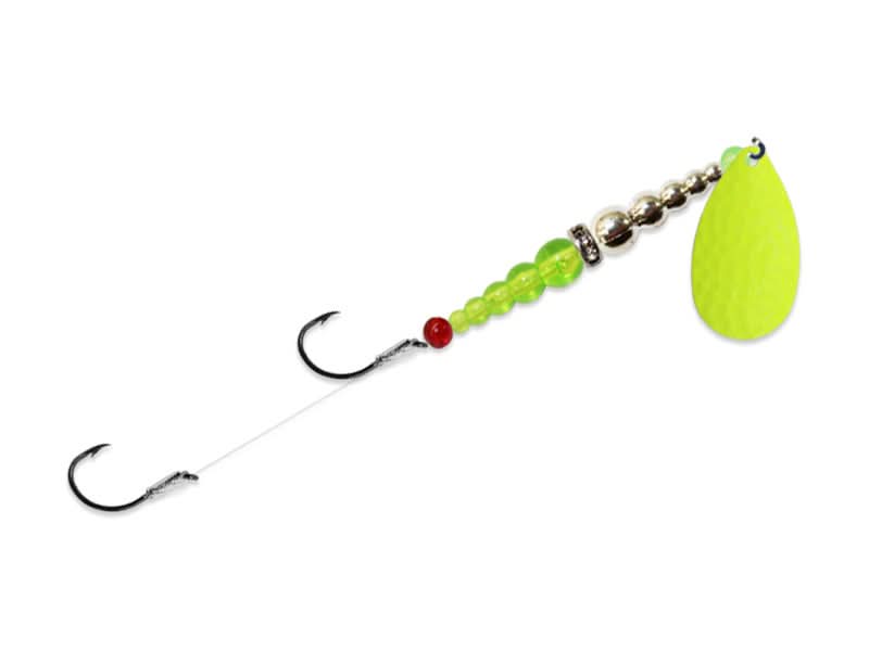 Double Whammy® Classic Original Size 6 Chartreuse/Chrome/Chartreuse