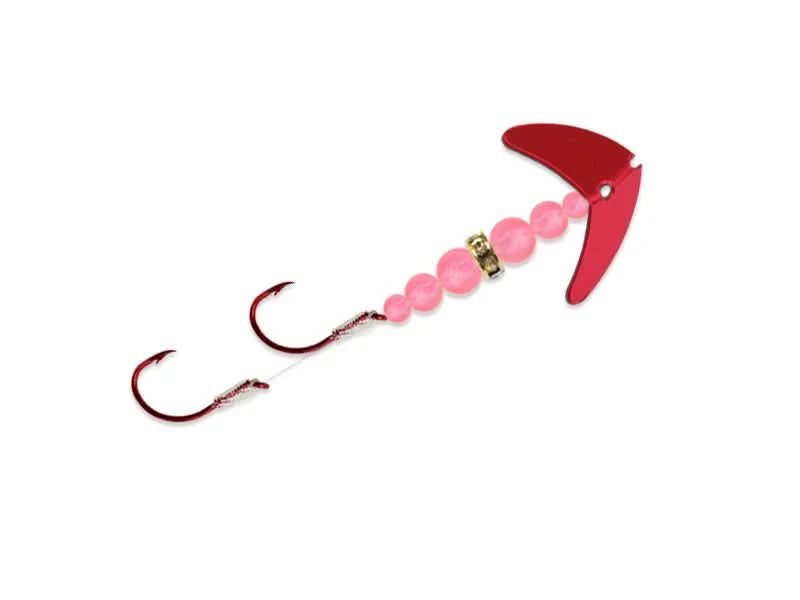 Double Whammy® Mini Kokanee Pro Size 4 Pink Mirror/Pink