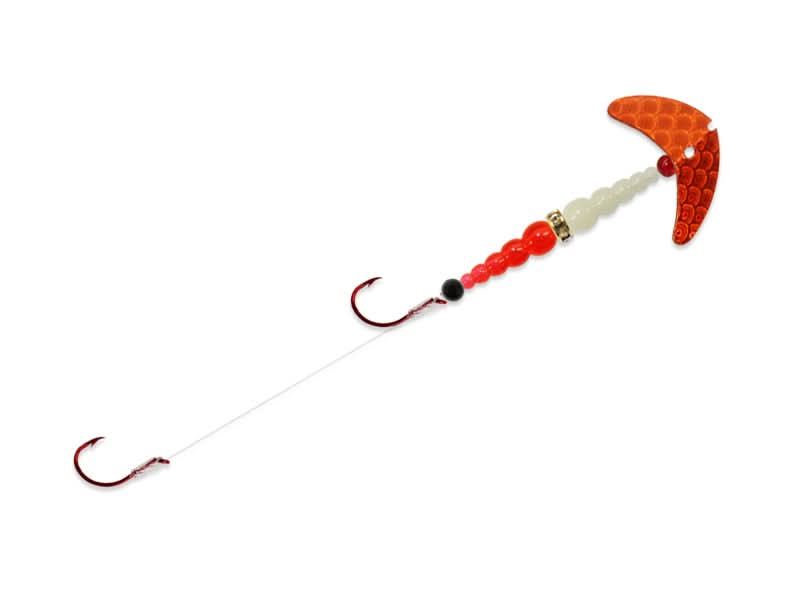 Double Whammy® Pro Size 4 Copper Scale/Glow/Fire Orange