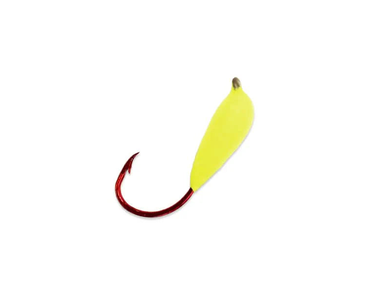Glo® Hooks Red Series Size 2 Chartreuse