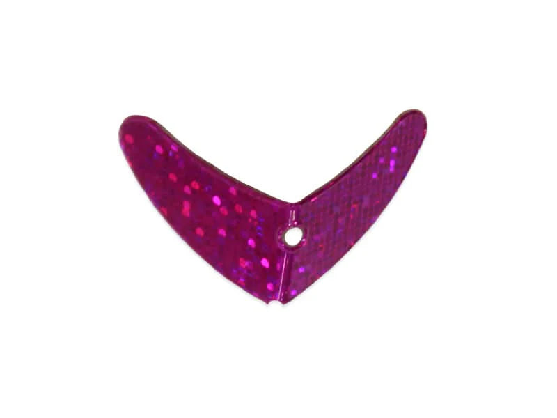 Smile Blade® Sparkle 5-Pack Size 1.5 Dark Cerise Sparkle