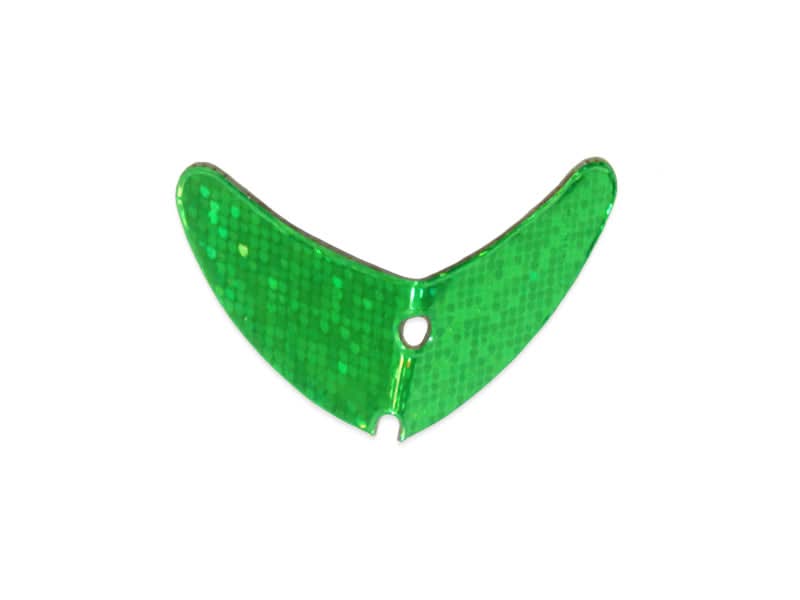 Smile Blade® Sparkle 5-Pack Size 1.5 Green Sparkle