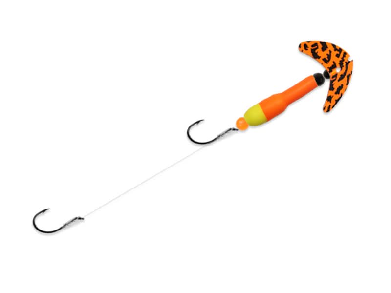 Wally Pop® Crawler Size 2 Orange Black Tiger/Orange/Yellow