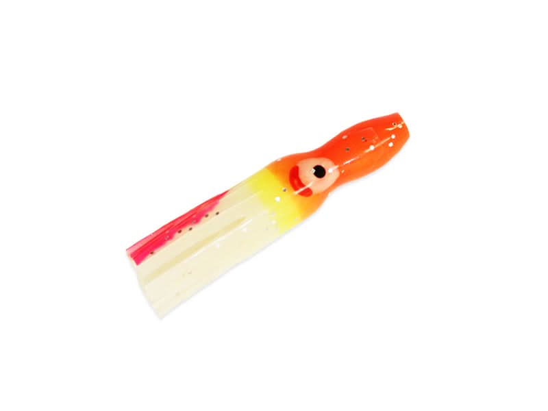 Squid Skirts 1.5" 4-Pack Size 1.5" Fire Tiger Glow