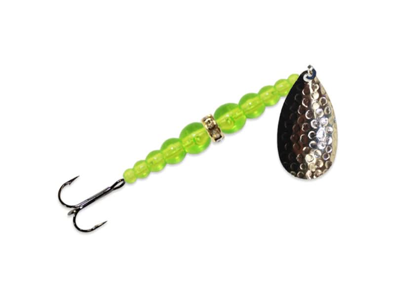 Wedding Ring® Treble Size 8 Nickel Chartreuse