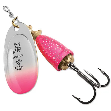Blue Fox Classic Vibrax 02 Spinner 3/16oz (Pink Chartreuse)