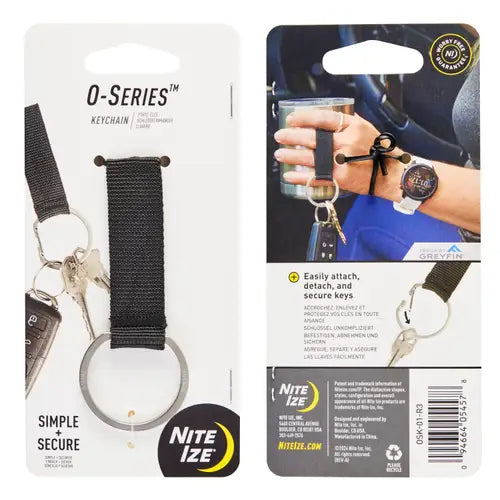 Nite Ize O-Series® Keychain (Black)
