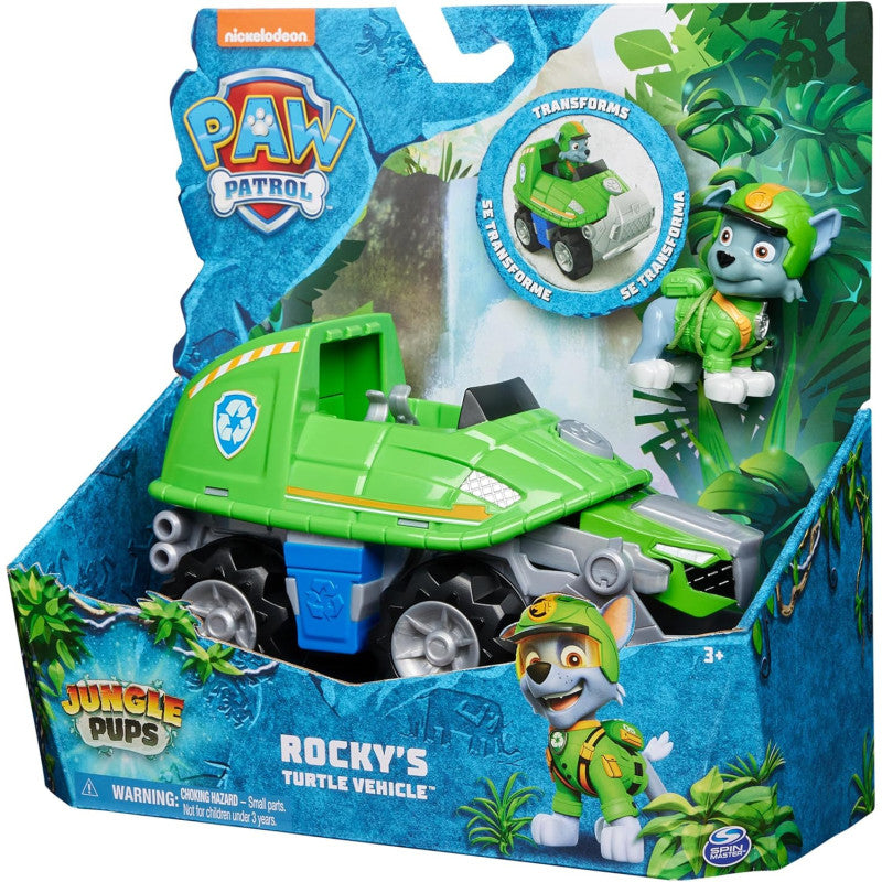 AW Patrol Jungle Pups - Rocky's Snapping Turtle Vehicle