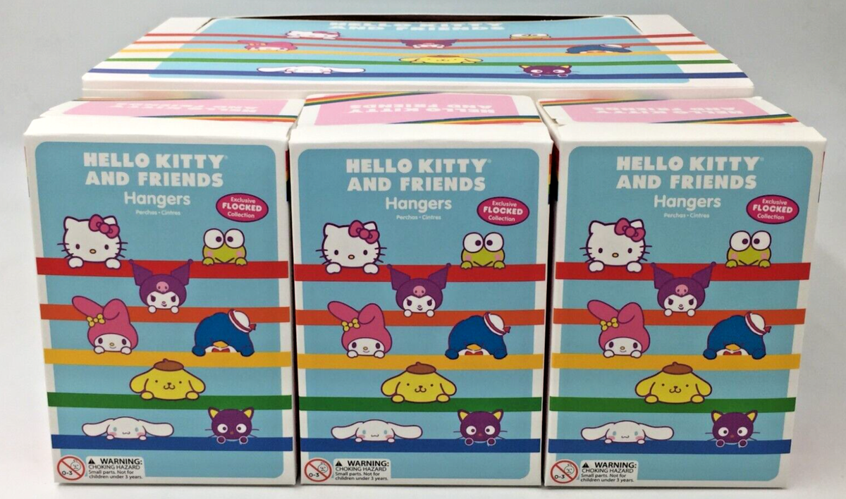 Hello Kitty & Friends: Flocked Bag Clip Blind Box