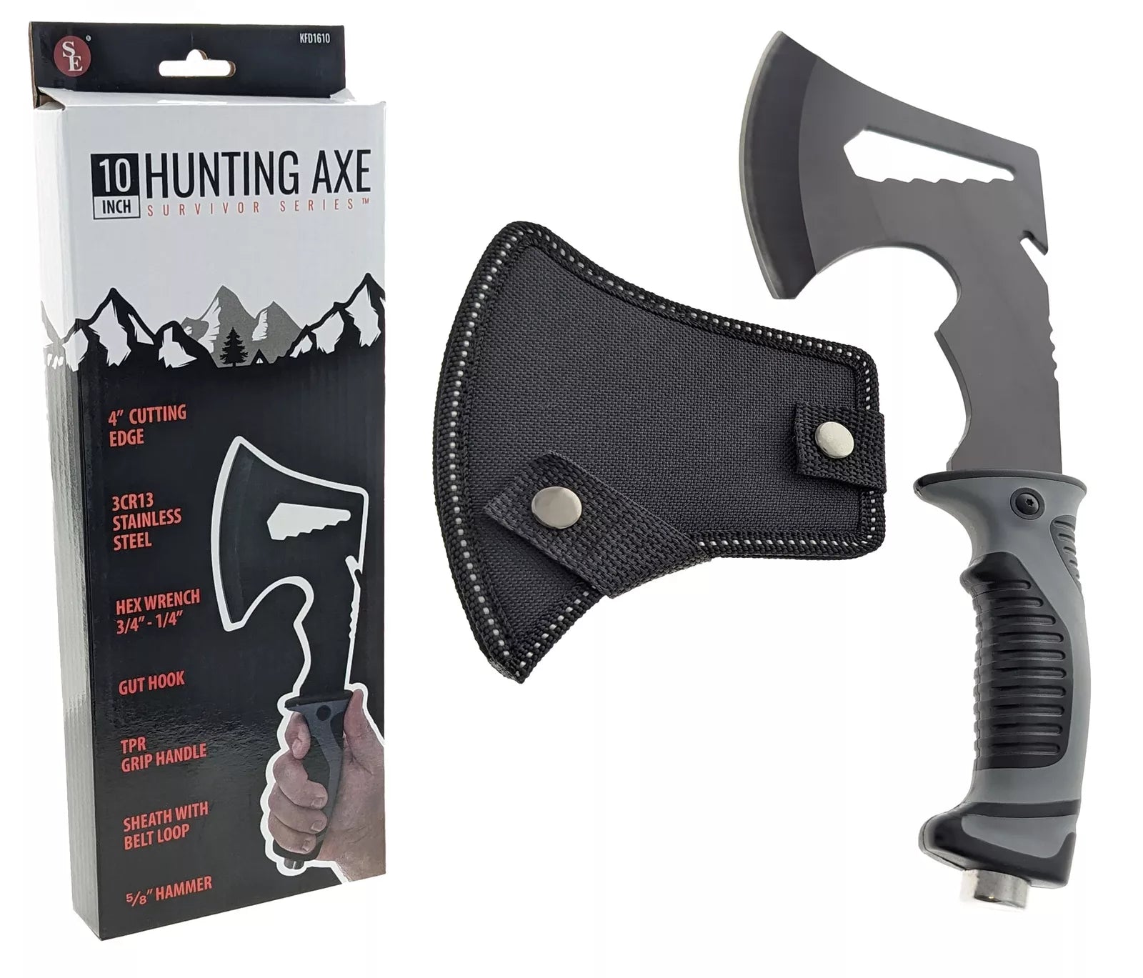 Sona Enterprises 10" Stainless Steel Blade Hunting Axe