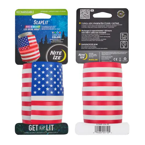 Nite Ize SlapLit™ Rechargeable LED Drink Wrap - Disc-O Select™