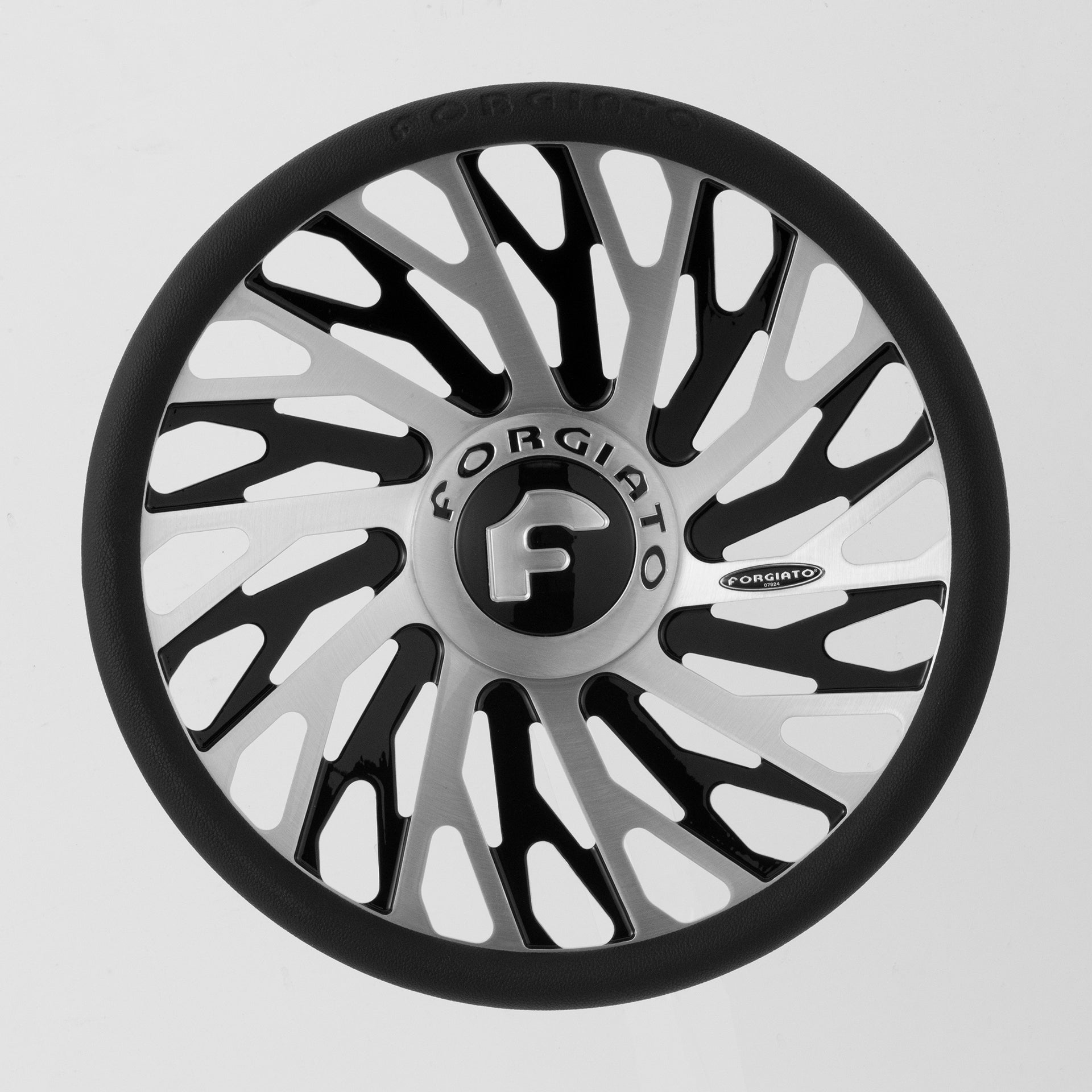 Biaforca Steering Wheel (Brushed & Black) 82137