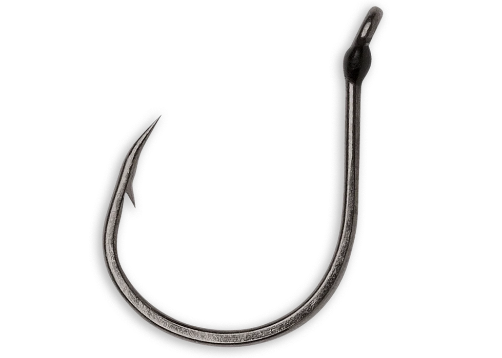 VMC #4/0 Wide Gap Wacky Hooks 5-Pack (Black Nickel)