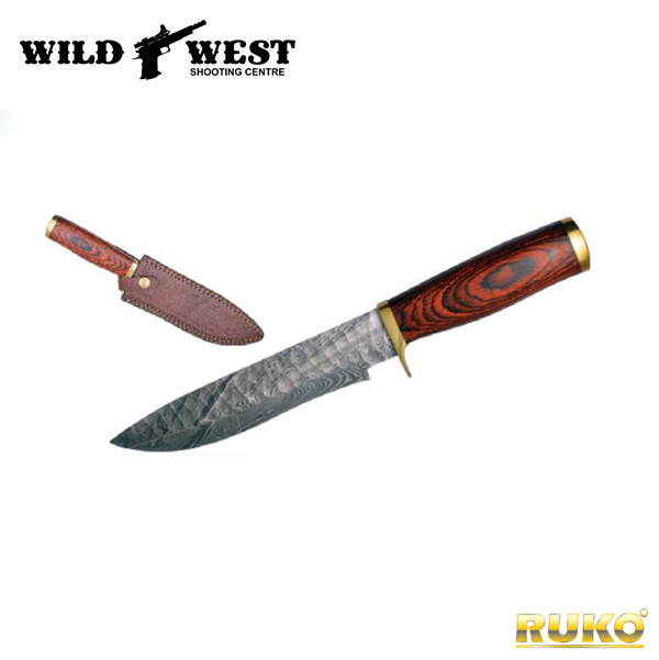 Ruko Damascus Fire Forged Knife