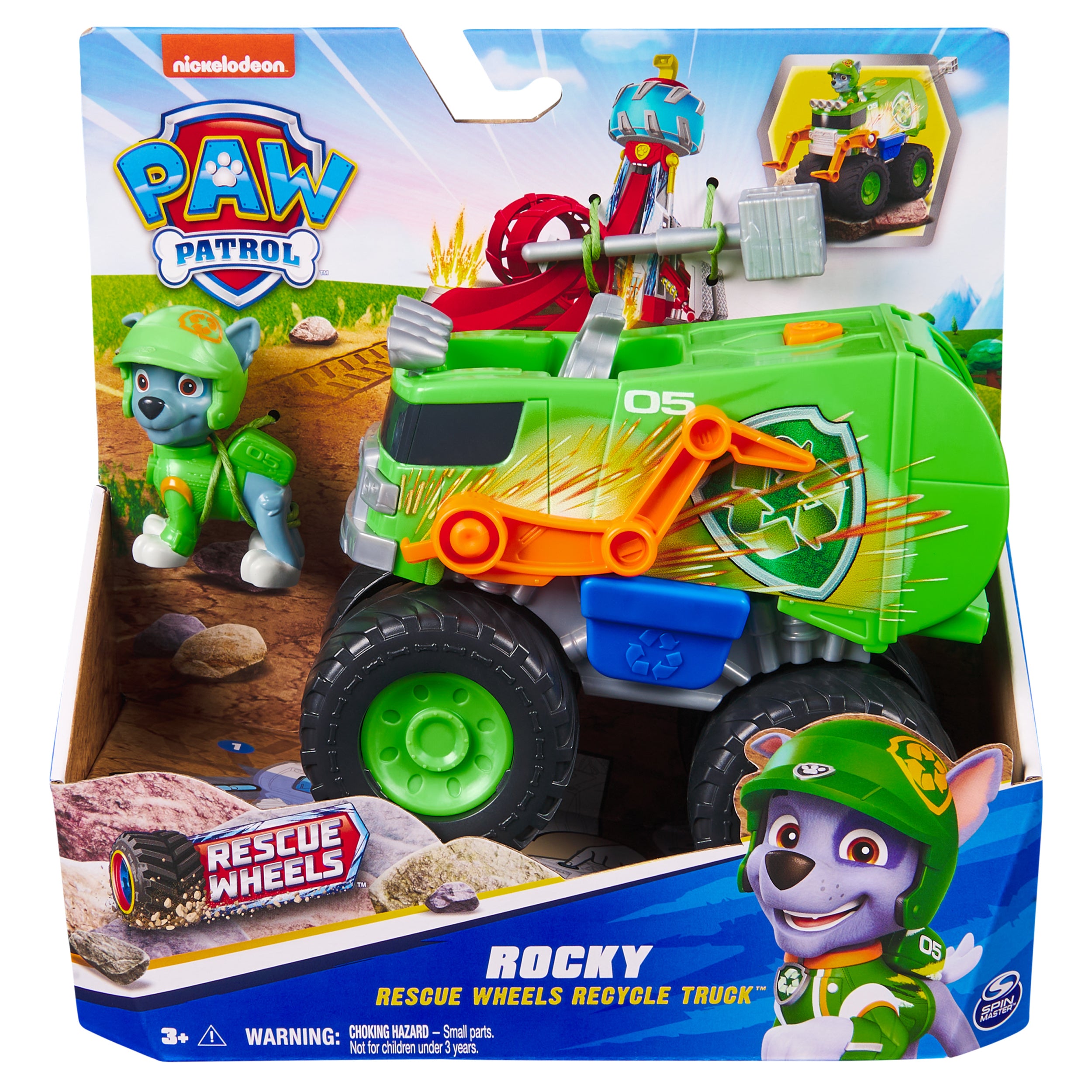 PAW Patrol: Rescue Wheels Rocky’s Recycle Truck